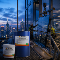 Adhésif structurel en silicone bicomposant à durcissement neutre FD-9000 – Collage puissant pour l'ingénierie des structures en pierre et en métal – Mastic d'étanchéité