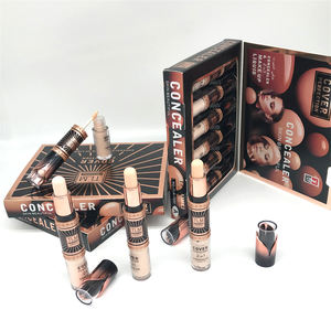 Corrector de Maquillaje 2 en 1 Orgánico de Marca Privada Personalizado por el Fabricante C050, Corrector de Belleza Romántico de Cobertura Total - Product Image 1