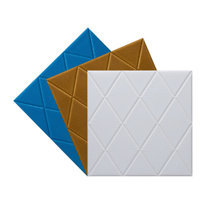 <span class=keywords><strong>Papier</strong></span> <span class=keywords><strong>peint</strong></span> autocollant 3d auto-adhésif en mousse diamant, 70x70CM, 10 pièces, décor mural, imperméable, bon marché - Product Image 6