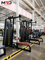 Appareil de musculation multifonctionnel à câble pour tirage vertical assis et entraînement dorsal, à charge par pin, équipement de fitness pour salle de sport