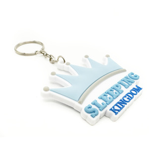 <b>Customized</b> Soft PVC Keychains No Minimum Order Quantity Flexible 2D Rubber <b>Key</b> Holder for Individual Artists - Product Image 3