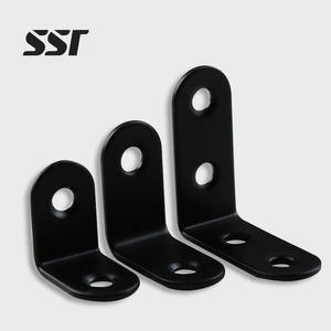 Plaques de raccordement en acier inoxydable pour cadres de lit, meubles, étagères, pièces estampées mates, supports plats pour cuisine au design moderne - Product Image 1