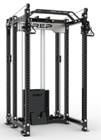 Équipement de fitness multifonctionnel de haute qualité Smith Machine Squat Rack avec câbles Machine