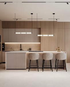 Tùy Chỉnh Tất Cả Trong Một Có Thể Gập Lại Đơn Vị Nhà Bếp Nhỏ Bằng Gỗ Modular Tủ Kính Đồ Nội Thất Cho Phòng Khách Sạn Căn Hộ Trực Tiếp - Product Image 2