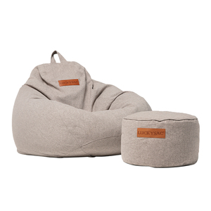 Indoor Beanbag Chair Poly Linen <strong>Bean</strong> <strong>Bags</strong> Custom <strong>Bean</strong> <strong>Bag</strong> Covers Living Room Furniture - Product Image 4