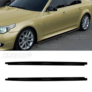 <b>For</b> BMW 5 Series E60 E61 M5 Sport 2005-2010 <b>Car</b> Side Skirt Lip Spoiler Splitter <b>Diffuser</b> Tunning Part <b>Car</b> Side Skirt Splitter - Product Image 2