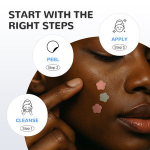 16 पैच फूल का रंग लड़कियों के लिए प्यारा डिजाइन हाइड्रोकोलाइड पिम्पल पैच के लिए चेहरे की कोरियन शैली के लिए - Product Image 4