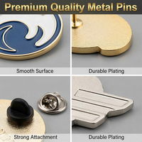 Produsen Pin Lapel Enamel Lunak Logo Kustom Grosir Pin Enamel Keras Personalisasi Souvenir Lencana Logam Kartun