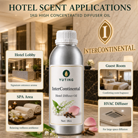 Huile parfumée pour diffuseur d'ambiance hôtelier InterContinental 1KG, huile de diffuseur d'arômes pour hôtel, fournisseur en gros