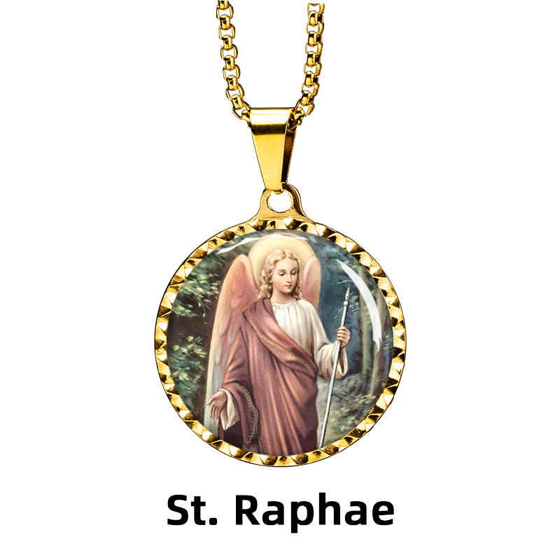Pendentif doré scintillant A