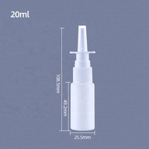 Professional Production Nasal Spray <b>Bottle</b> <b>10ml</b>-60ml Refillable Nasal Spray <b>Bottle</b> Plastic 20ml Nasal Spray <b>Bottle</b> - Product Image 4