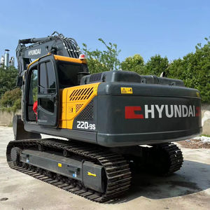 A Used Second-hand Excavator <b>Earth</b>-<b>moving</b> <b>Machinery</b> HYUNDAI 220-9S for Sale - Product Image 1