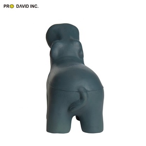 PU Foam Promotional Gifts Hippo Anti Stress <b>Ball</b> Anxiety Reducer Customized Colors Stress <b>Ball</b> Squishy Toys - Product Image 2