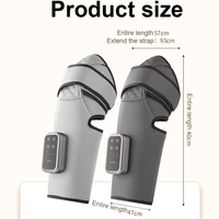 Machine de relaxation musculaire par impulsions à soulagement intelligent Nouveau design Massage électrique des jambes et des mollets pour la pression de l'œdème pour l'application du genou