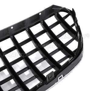 Parrilla Delantera para Automóvil Estilo GTR Plateada/Negra para Mercedes Benz Clase V W447 V250 V260 2015-2018, Parrillas Deportivas - Product Image 5