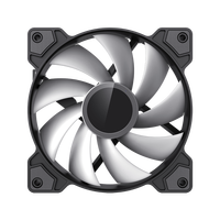 Ventilateur de refroidissement PC GAMEMAX FN12A-M6I ARGB 120MM à roulement fluide pour boîtier d'ordinateur de jeu avec 36,8 CFM