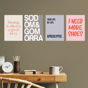 Poster in metallo con alfabeto personalizzato a basso prezzo da parete per ufficio divertente arte decorazione <span class=keywords><strong>tipografia</strong></span> con stampa in latta magnetica montata in metallo retrò - Product Image 5