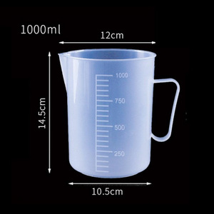 Tazas Medidoras de 250 ml de Plástico Graduadas para Uso en la Cocina y el Hogar - Product Image 4