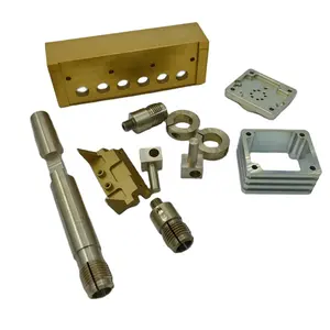 Personnalisé en acier inoxydable/laiton/aluminium/titane/cuivre 5 axes composants de pièces d'usinage CNC de précision