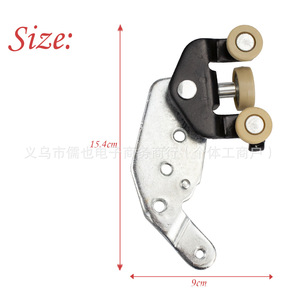 RLB Center Door Lower <b>Wheel</b> 68039-26050 For Hiace 2005-2018 Steel <b>Replacement</b> Part - Product Image 4