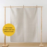 Großhandel Leichtgewichtige Gesteppte Polyester-Decke Digital Bedruckte Sofa-Überwurfdecke Wohndekor