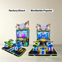 Guangzhou Colorful Sky Supply : Nouvelle machine d'arcade moto avec graphismes éclatants pour jeu de course et divertissement en intérieur