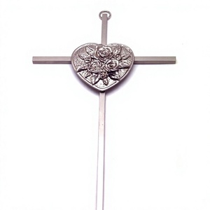 Cruz corazón rosa - Product Image 1