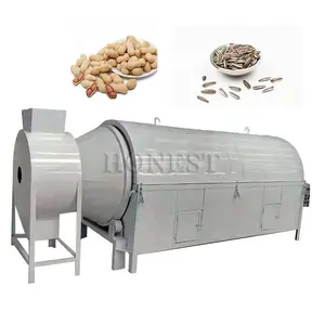 Intelligent Control Roasting Machine Sesame / Dryer Dehydrator Drying Machine / Pistachio Roasting Machine