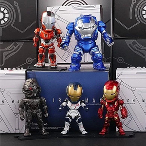 Set di <span class=keywords><strong>3</strong></span> Personaggi della Guerra Civile, <span class=keywords><strong>Spider</strong></span>-<span class=keywords><strong>Man</strong></span>, Ironman Modellini in PVC Giocattoli - Product Image 6