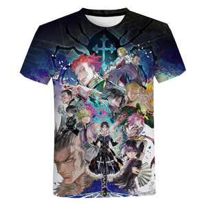 เสื้อยืดพิมพ์ลาย 3 มิติ สไตล์ญี่ปุ่น สำหรับผู้หญิงและผู้ชาย แฟชั่นสตรีทแวร์ แขนสั้น ลายอนิเมะ - Product Image 6