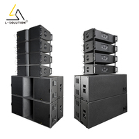 Système Line Array Passif Double 10 Pouces L-Solution K210 900W 2400W Subwoofer Aimant Néodyme 8ohm Solution Audio Puissante