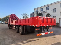 Grue de camion à flèche articulée 6x4 SHACMAN 10 tonnes