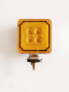 Lampes double face sur socle à LED, noir, lumière de garde-boue, avec visière chromée, pour freigliner millennium cc2 - Product Image 2