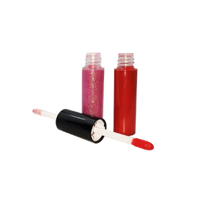 En gros personnalisé étiquette privée paillettes brillant à lèvres Hydratant Cristal Liquide Rouge À Lèvres - Product Image 6