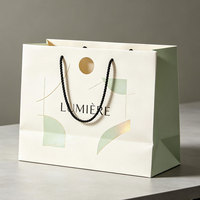 Sac cadeau en carton rigide de qualité supérieure, sac de shopping personnalisé en gros pour accessoires de mode
