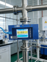 Medidor de Flujo de Gas de Alta Precisión BEE-FL, Pantalla IPS de 2 Pulgadas, Instrumento Industrial para Medición de Flujo de Gas para Equipos de Generación de Gas