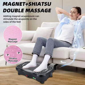 Personalisierte Elektrische Vibrationsplattform Fettreduzierungs-Trainingsgerät Einstellbare Intensität 5 Modi Schlankheits-Fitness-Vibrationsplatte - Product Image 6