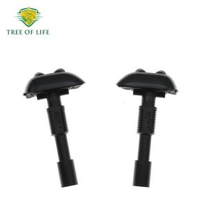 Buses de lave-phares BMW 61678370559 61678370560 Gauche Droite Pare-chocs Avant Plastique Noir Pour E38 Série 7 - Product Image 5