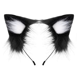 Vente en gros de bandeau personnalisé Lolita en fourrure de chat et de renard pour femmes <span class=keywords><strong>accessoires</strong></span> d'oreilles mignonnes - Product Image 4