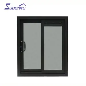 Most popular aluminum sliding glass with vent opener aluminium profile sliding windows