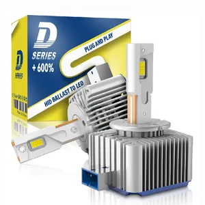 DA5 12V 18000LM 6500K D1 D2 D3 D4 D5 अनुकूलित 15 चिप्स दो 35w 55w क्सीनन छिपाई किट प्रतिस्थापन प्रकाश बल्ब