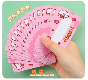 Tùy Chỉnh Trẻ Em Thẻ Cào Bán Buôn <span class=keywords><strong>Scratch</strong></span> Off Xổ Số Thẻ Quà Tặng Thẻ Cho Trẻ Em Đồ Chơi Giáo Dục Dịch Vụ In Ấn - Product Image 2