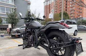 Bicicleta clásica <span class=keywords><strong>VOGE</strong></span> CU525-Faro redondo retro doble en línea de 500cc, perfecto para paseos urbanos y en carretera Wuji - Product Image 2