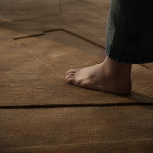 Alfombra Hecha a Mano Personalizada, Rectangular, Resistente a las Manchas, Fácil de Limpiar, para Sala de Estar, Dormitorio - Product Image 3