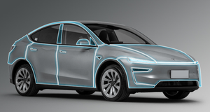 <span class=keywords><strong>Film</strong></span> de protection de peinture TPU <span class=keywords><strong>invisible</strong></span> dédié au Tesla Model Y, épaisseur 7 mil et haute performance - Product Image 4
