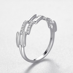 2025 New Arrival BIJOUX Pour Femme đồ trang sức 925 Bạc Nhẫn cho cô gái xinh đẹp - Product Image 4