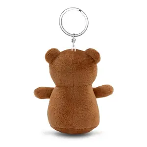 Porte-clés en peluche ours, gadgets personnalisés - Product Image 2