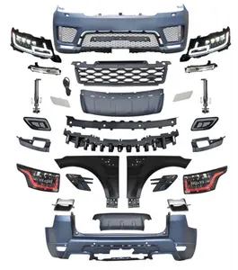 Oem Stijl Auto Auto Body Kits Desined Voor De Range Rover Rr Sport Upgrade 2020 Lettertype Bumper Side Rokken Achter bumper Pp Materiaal