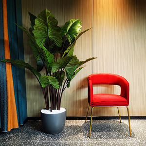 Plantas artificiales árbol decoración del hogar plástico bonsái planta árbol decoración artificial Taro - Product Image 4