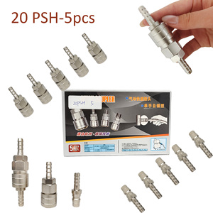 Japanese Style PSH <b>Quick</b> Release Coupler Self Sealing Adapter for Air Tools - 001 - Product Image 1